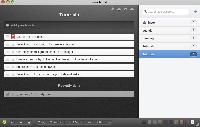 Screenshot wunderlist (mac version)