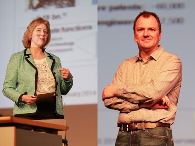 Frances Paulisch and Frank Buschmann
